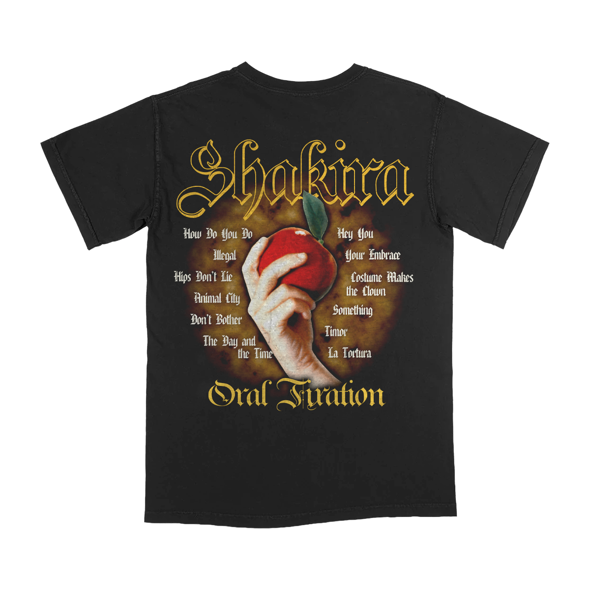 THROWBACK ORAL FIXATION BLK T 26