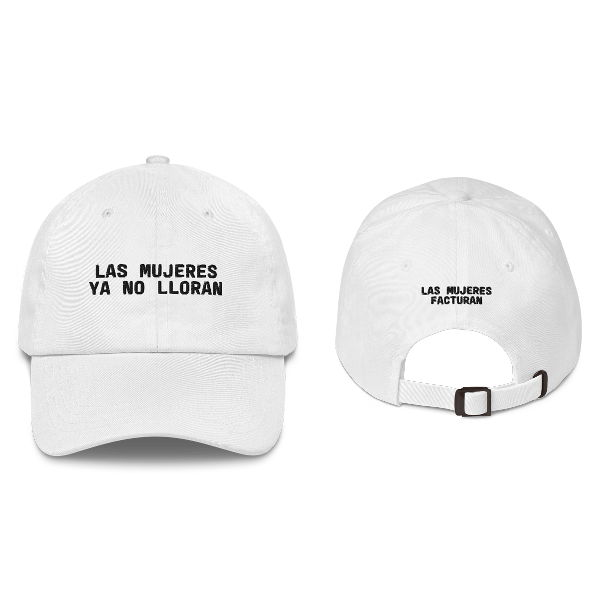 Las Mujeres Ya No Lloran Dad Hat - White