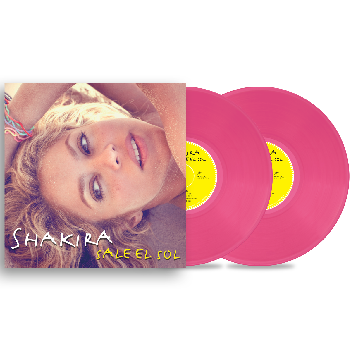 Sale El Sol 2LP Pink Shakira European Store