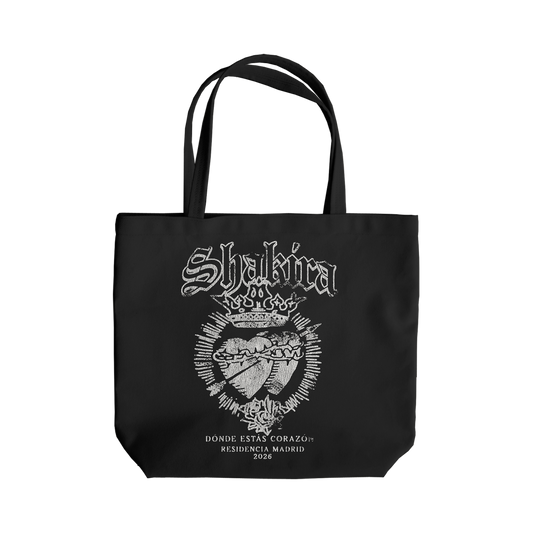 BLACK TOTE BAG 26