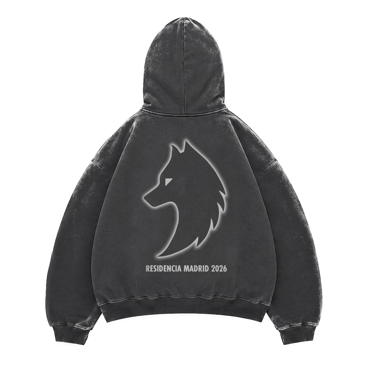 GREY WOLF P/O HOODY