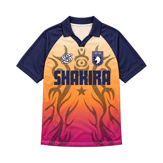 NAVY GRADIENT SOCCER T