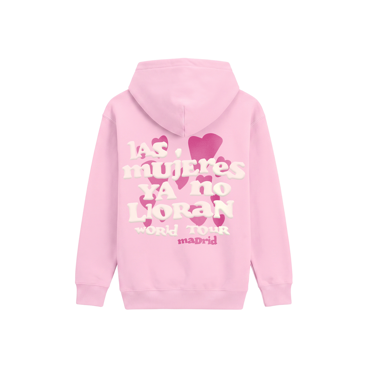 BUBBLE TXT LT PINK KIDS P/O HOODY