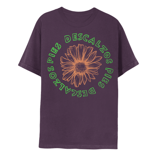 Pies Descalzos Flower Tee - Wine