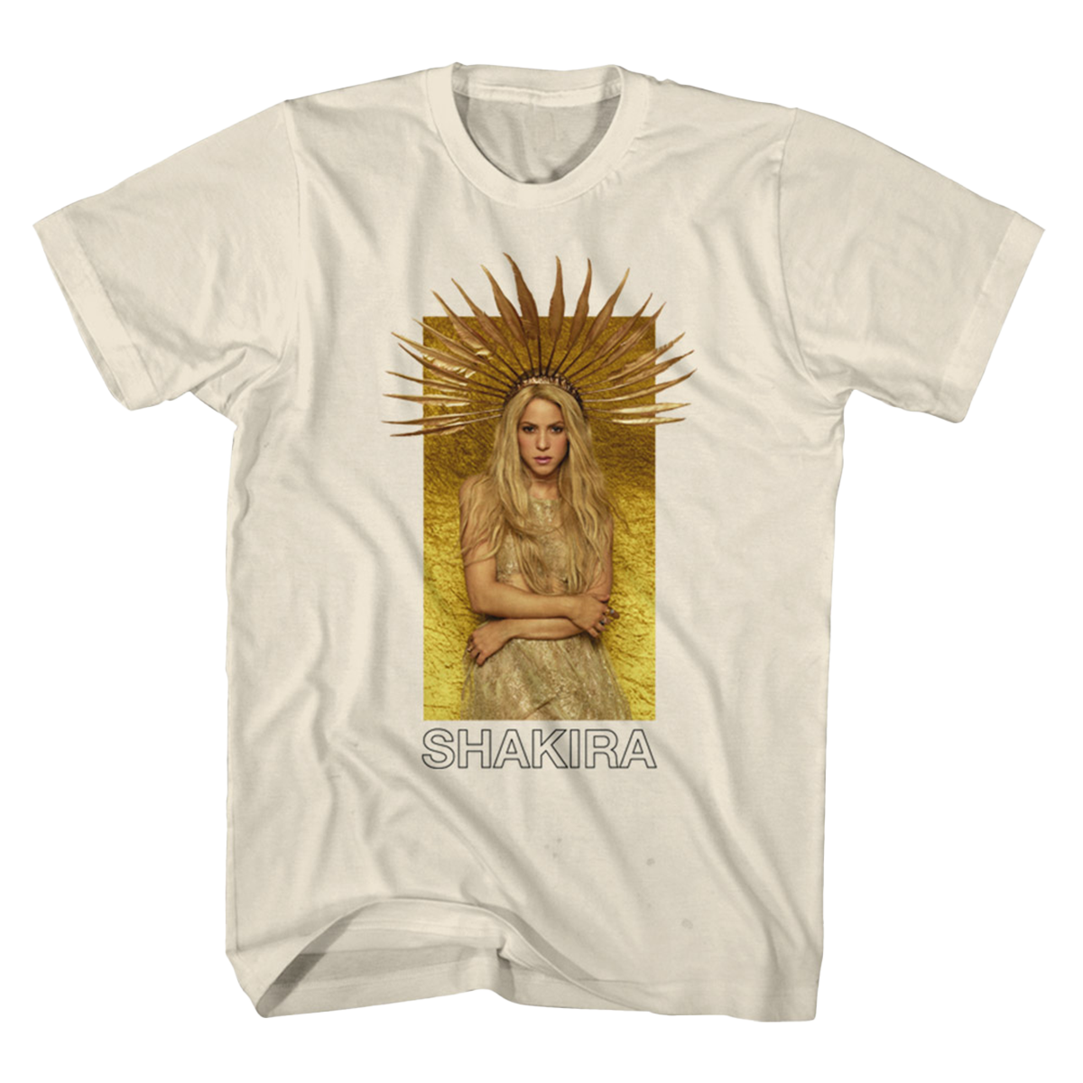 Shakira El Dorado World Tour 2018 Natural Tee