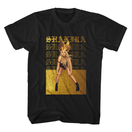 Shakira El Dorado World Tour 2018 Black Tee