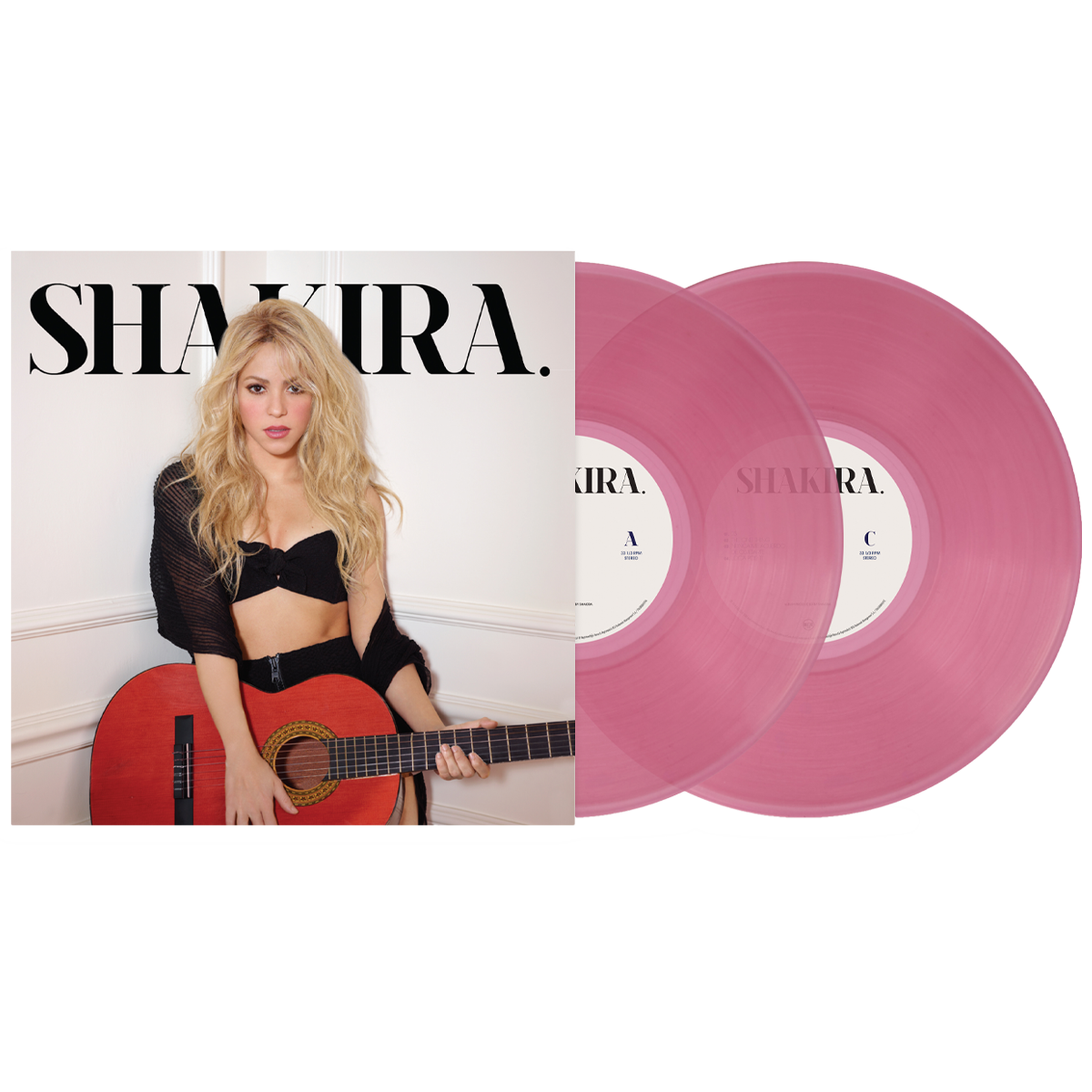 SHAKIRA. 2LP - Translucent Pink